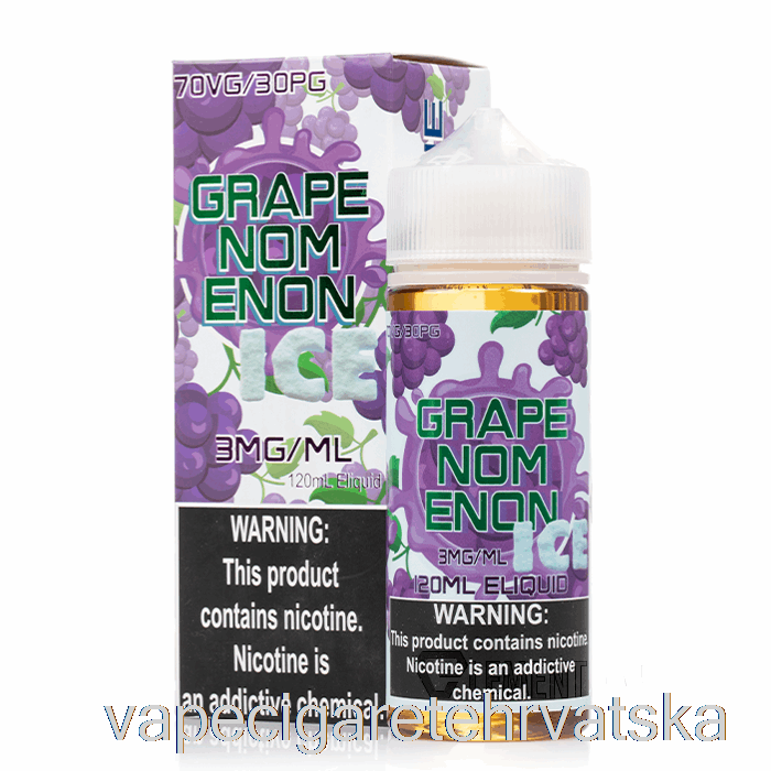 Vape Hrvatska Ice Grapenomenon - Nomenon E-tekućine - 120ml 3mg